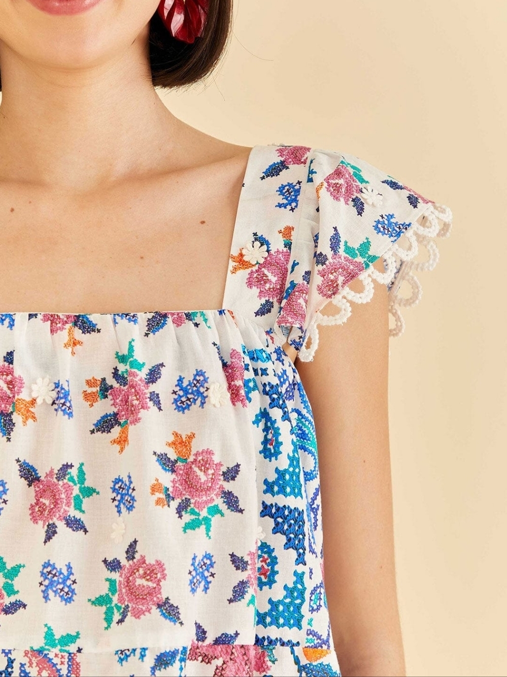 Farm Rio Romantic Blouse - Picture 3 of 4